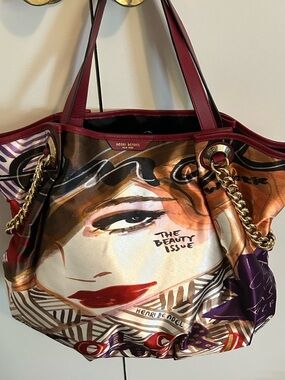 henri bendel the Beauty Tote Satin